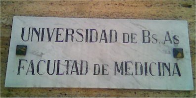 Universidad de Buenos Aires, Facultad de Medicina